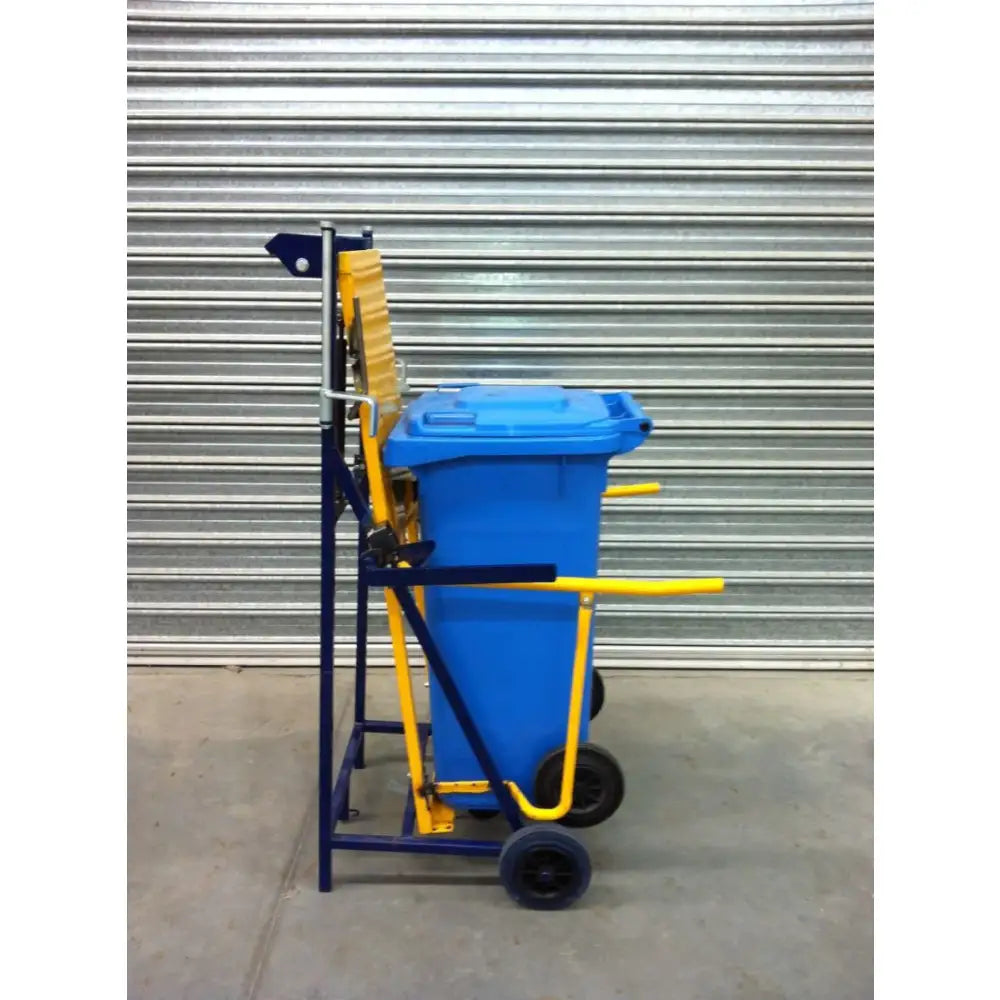 Quick lift wheeled bin lifter