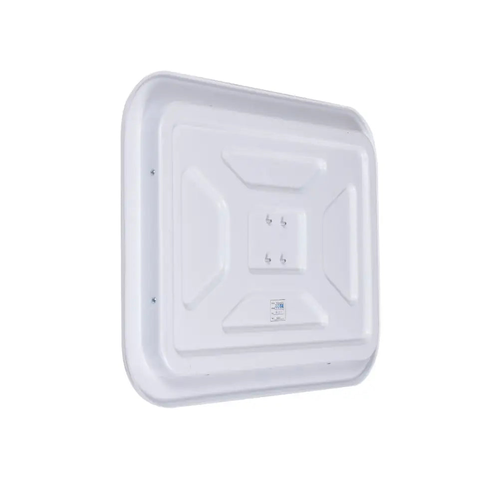 Rectangular traffic mirrors with reflective edges