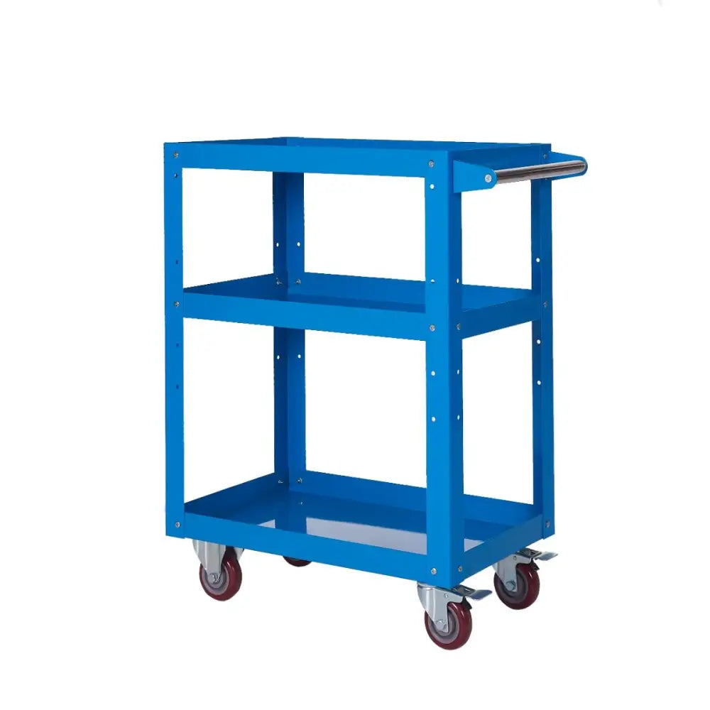 Reversible tray and shelf trolleys