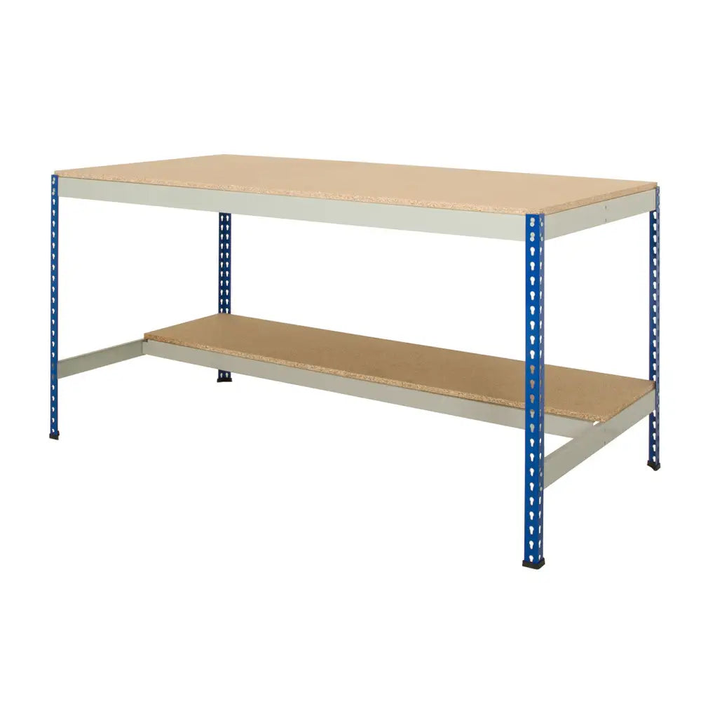 Rivet half undershelf workbenches