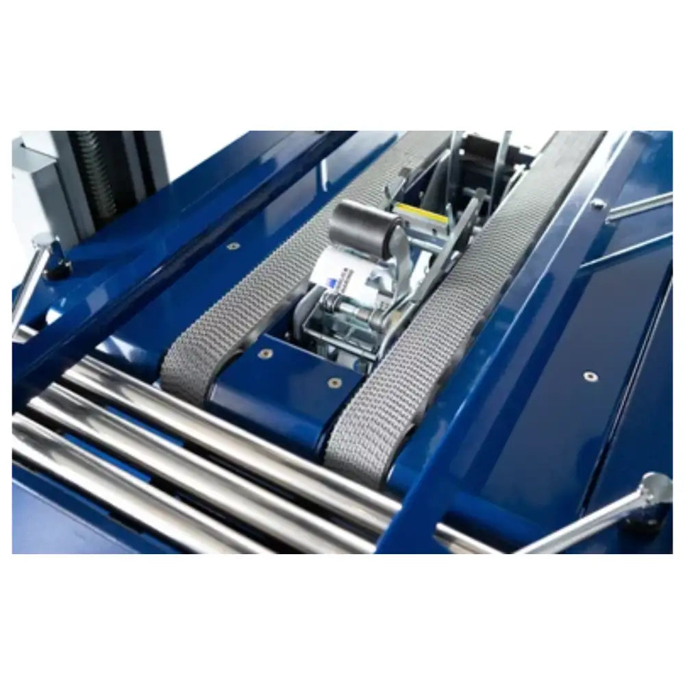 Robotape 50 tbde case taping machine top/bottom belt driven