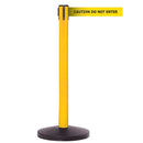 Safety belt barriers - messaged