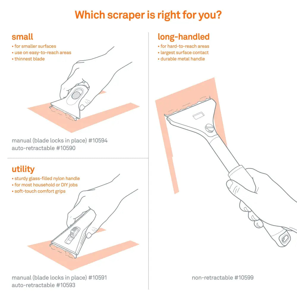 Slice manual utility scraper