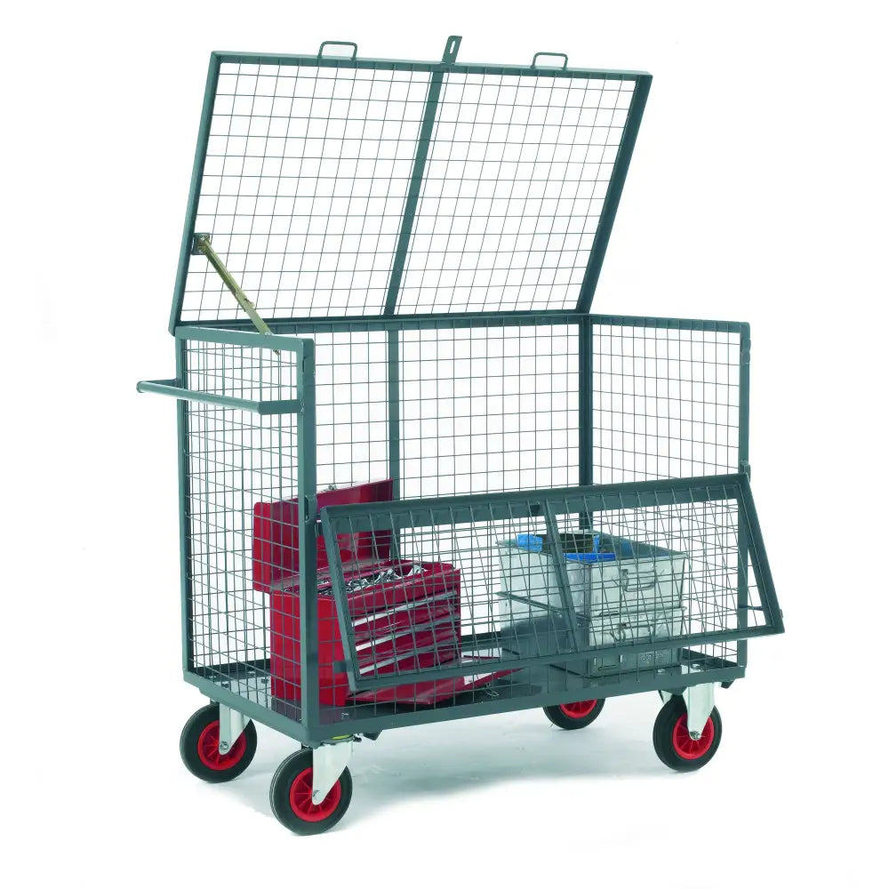 Security box trolleys