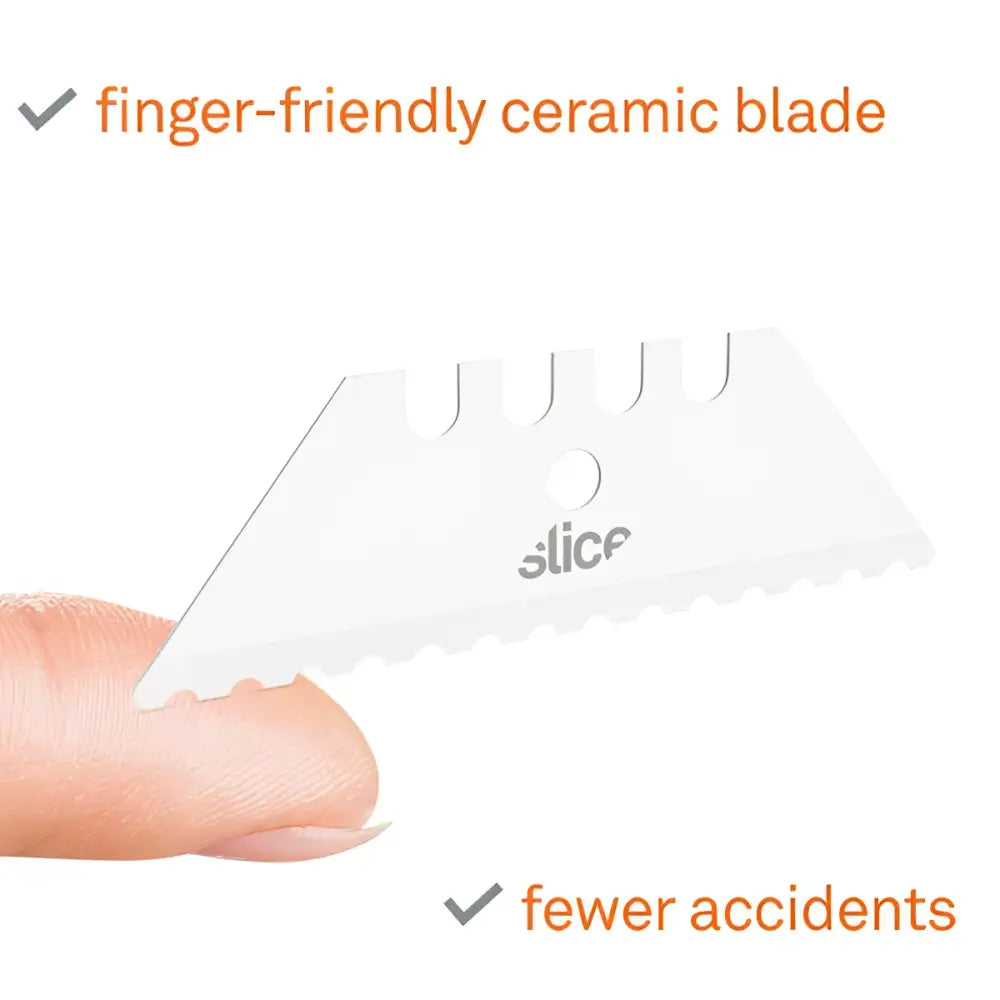 Slice ceramic serrated utility blades x 2