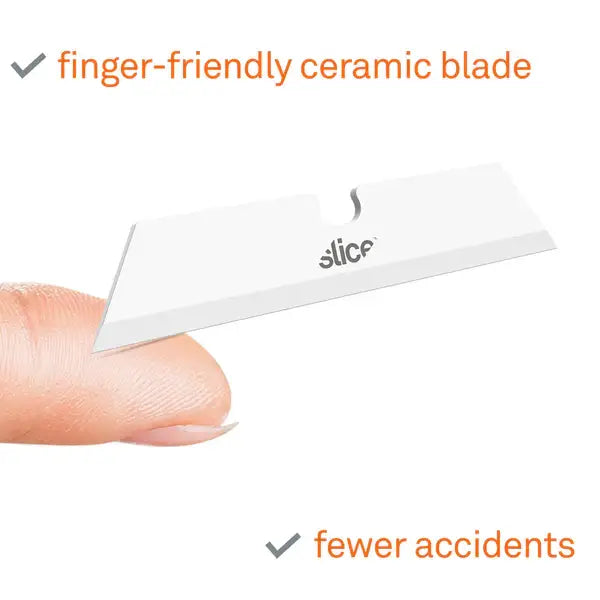 Slice ceramic utility knife blades pointed tip pack of 3
