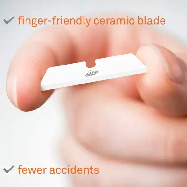 Slice ceramic utility knife blades rounded tip pack of 3