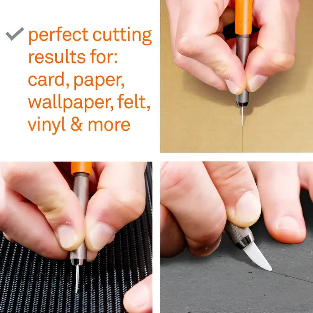 Slice craft knife with safety cap