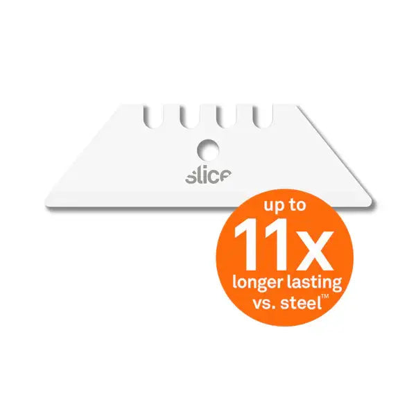 Slice rounded tip ceramic utility blades x 2