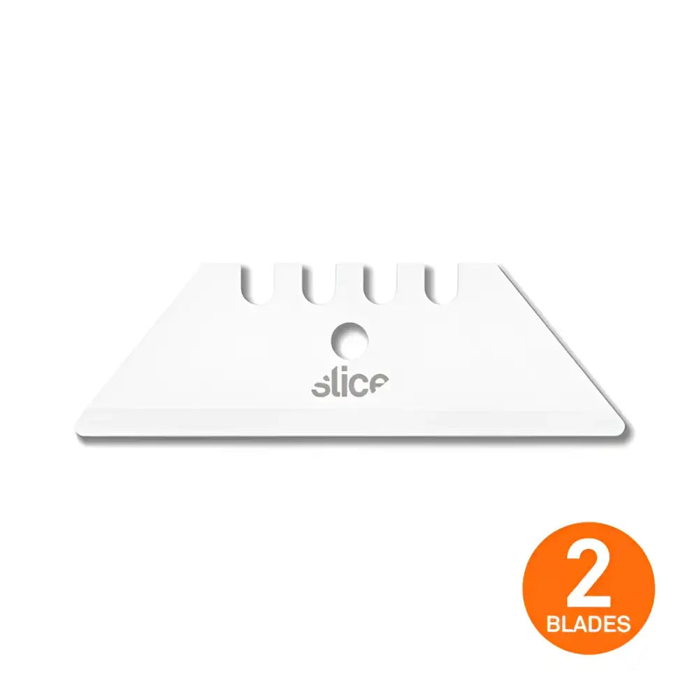 Slice rounded tip ceramic utility blades x 2