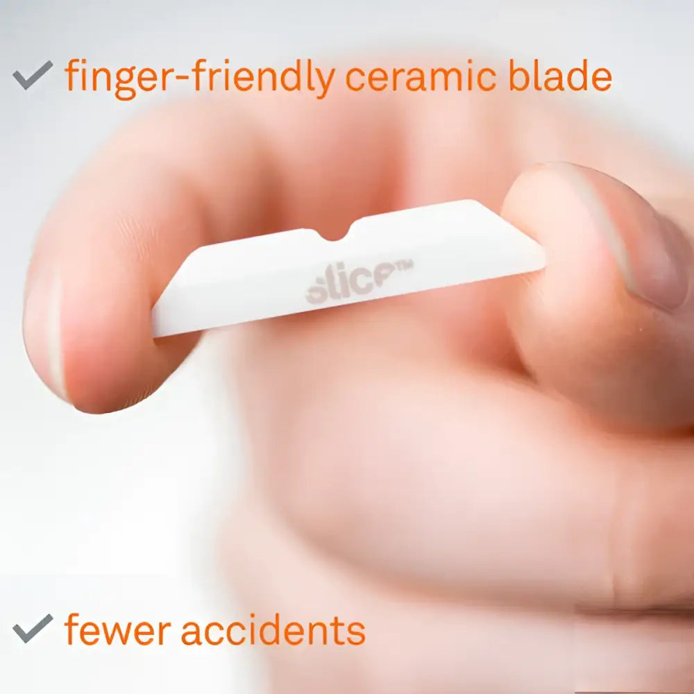 Spare slice rounded tip blades pack of 4