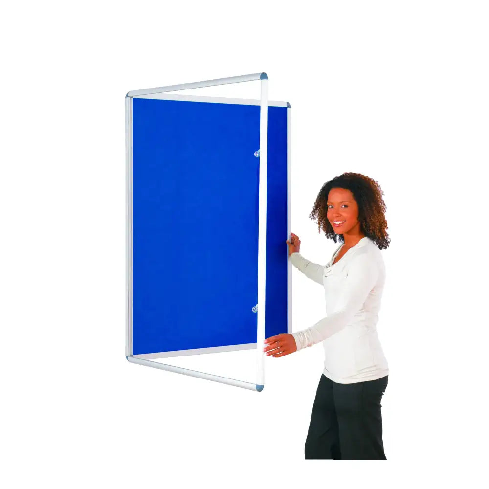 Tamperproof felt noticeboards