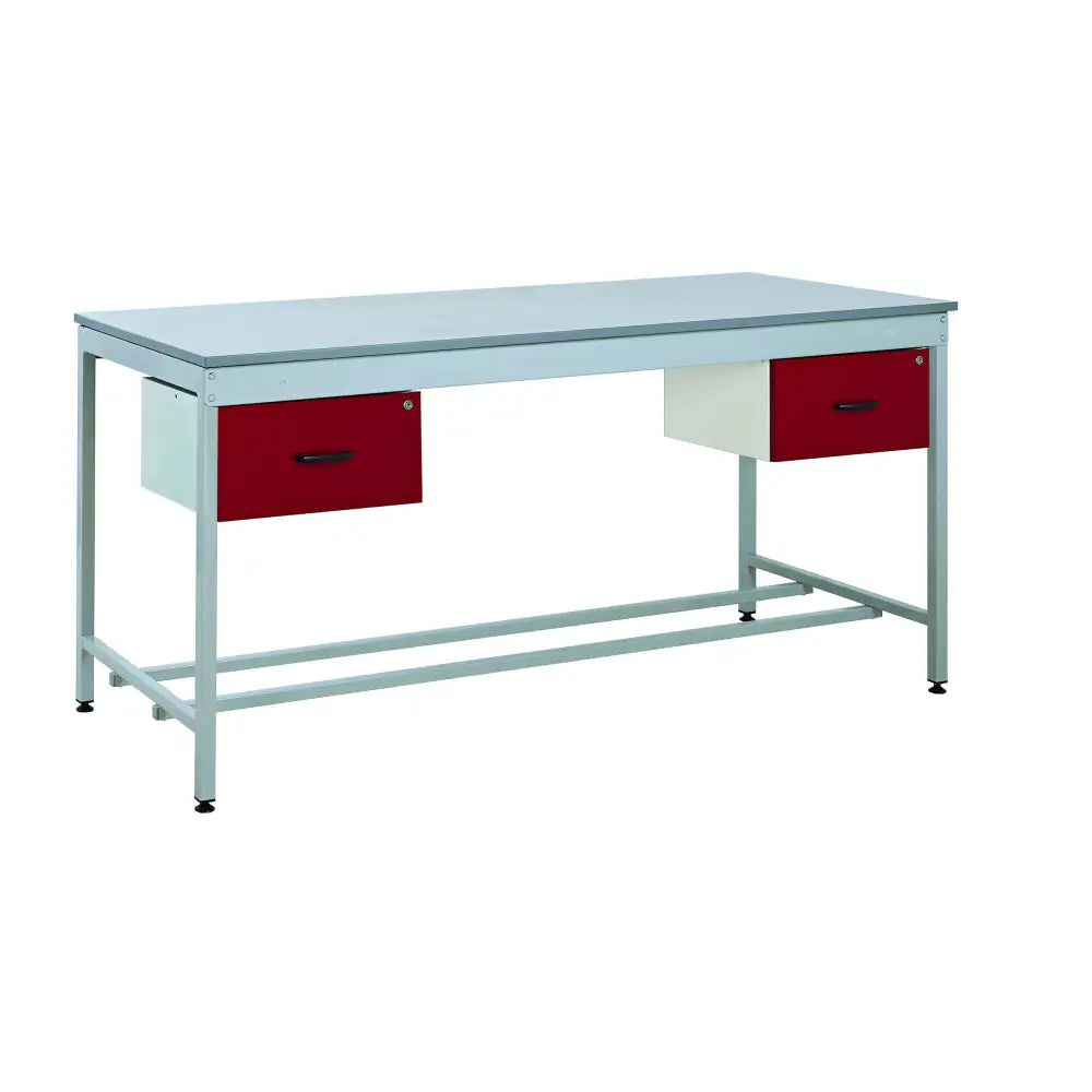 Taurus utility workbench with two single drawers