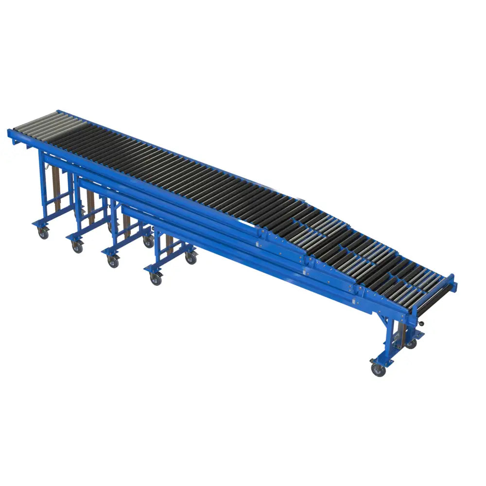 Telescopic container/trailer conveyor