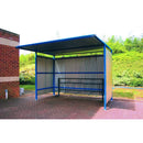 Traditional cycle shelters - galvanised