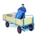 Two wheel ackerman trucks
