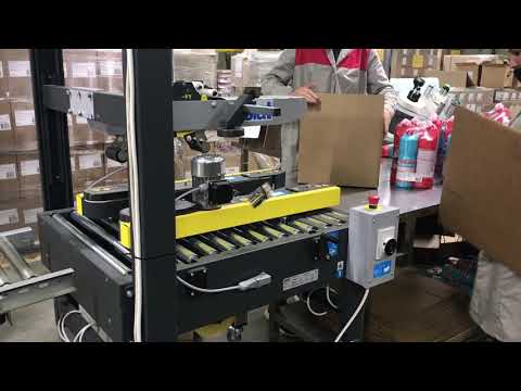 Siat Nastro X5L Semi-Automatic Case Sealing Machine, Side Belt Driven Case Taping Machines Siat