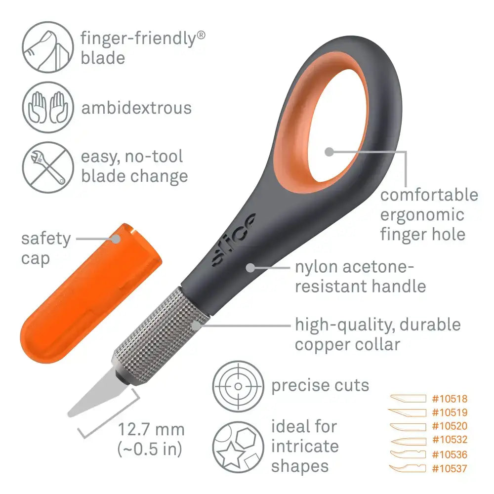 Slice precision knife features and details