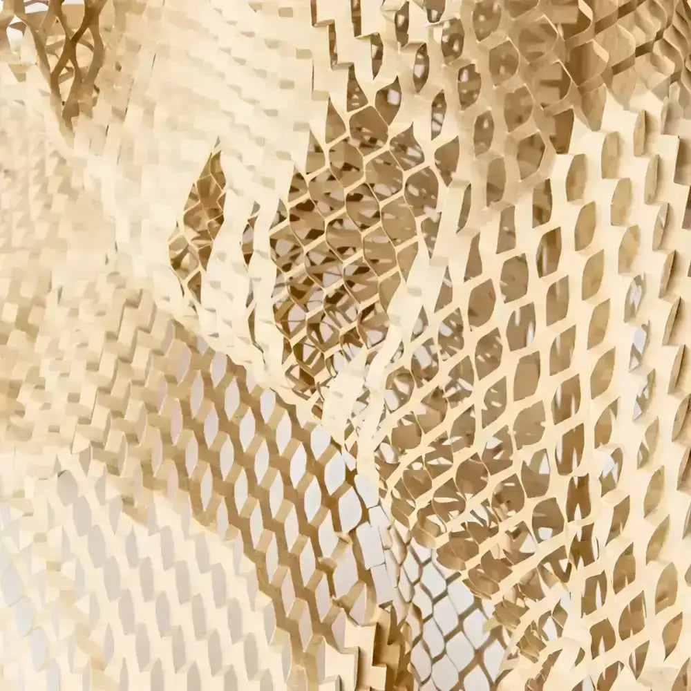 Structure Of Activatec Honeycomb Wraping Paper 395 mm Wide