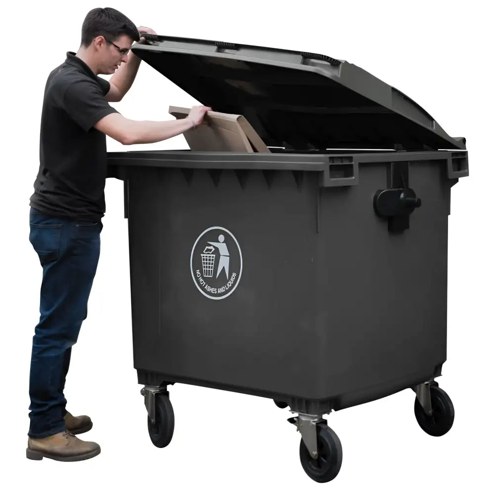 660l & 1100l waste bins