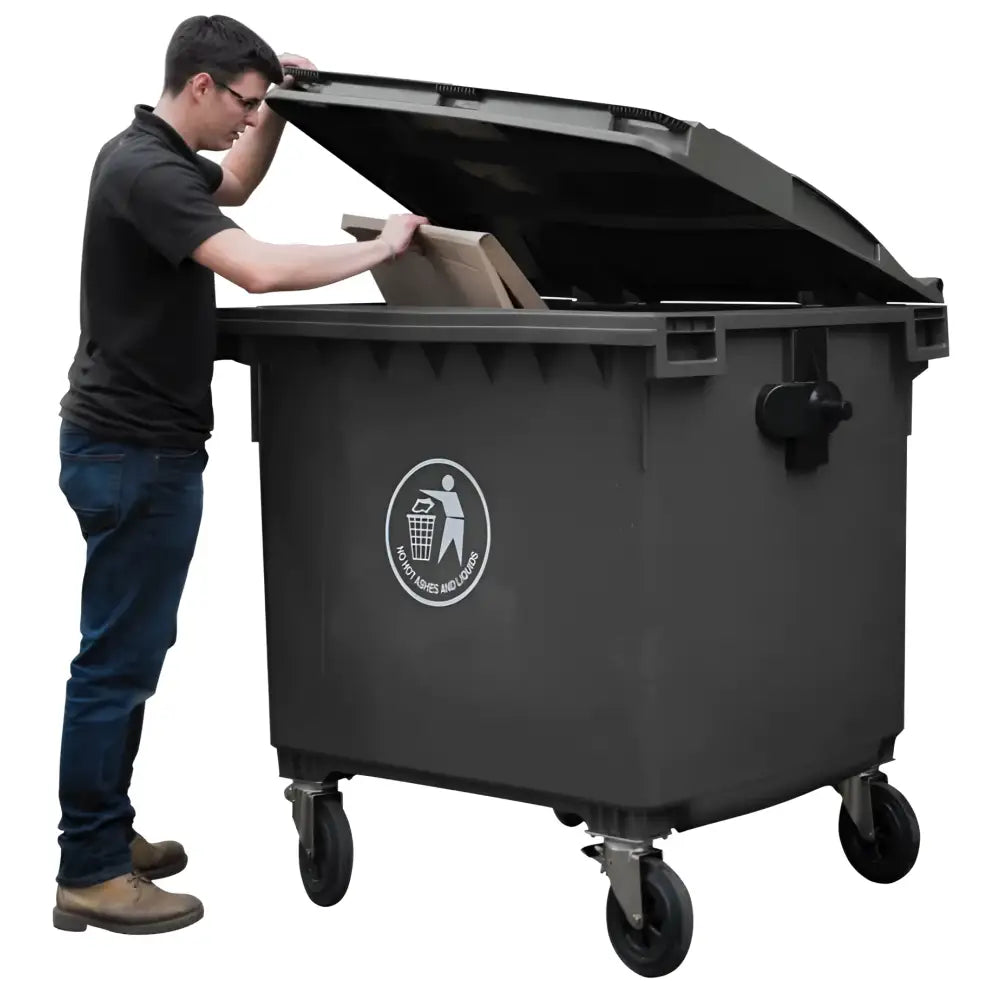 660l & 1100l waste bins