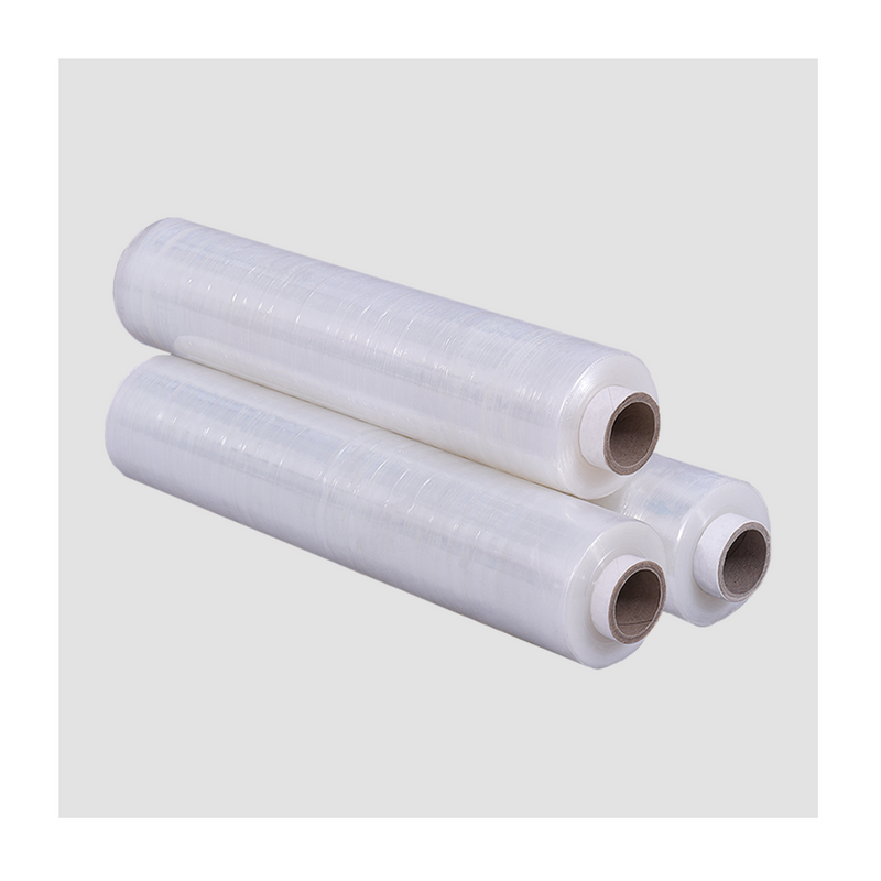 Hi Per 500mm x300m Cast Pallet Stretch Wrap 30% Recycled - Std.. Core (Box of 6) Stretch Wrap Rolls Manu Packaging   