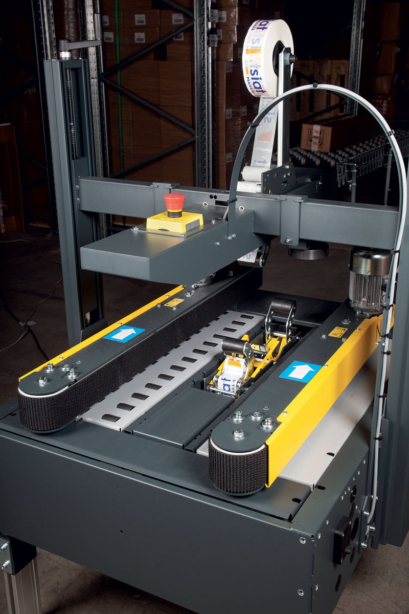 Siat X5 Semi-Automatic Case Sealing Machine, Side Belt Driven Case Taping Machines Siat   