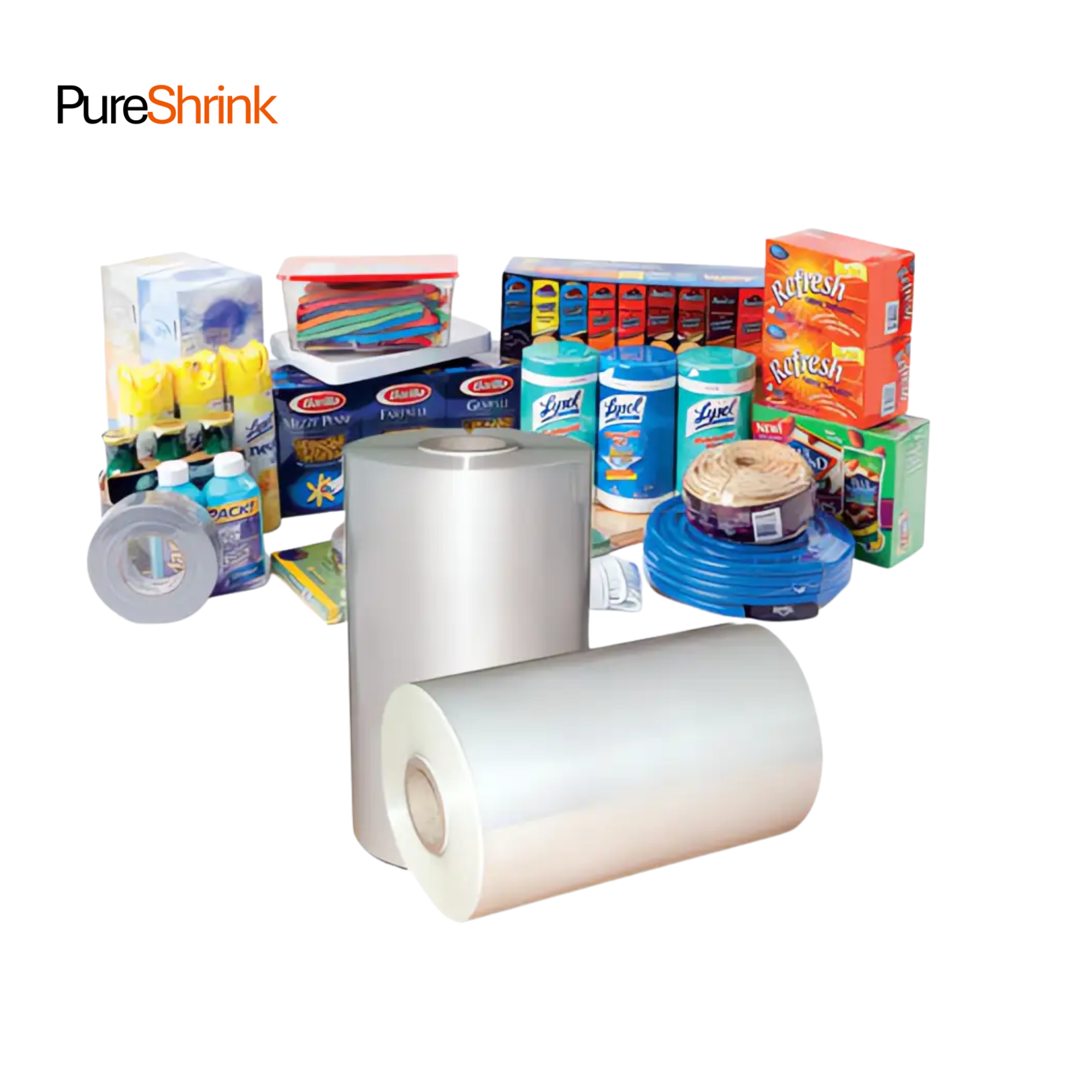 PureShrink 350/700mm Perforated Polyolefin Shrink Film
