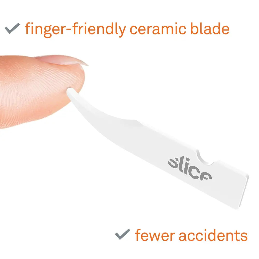 Slice rounded tip seam ripper blades finger friendly