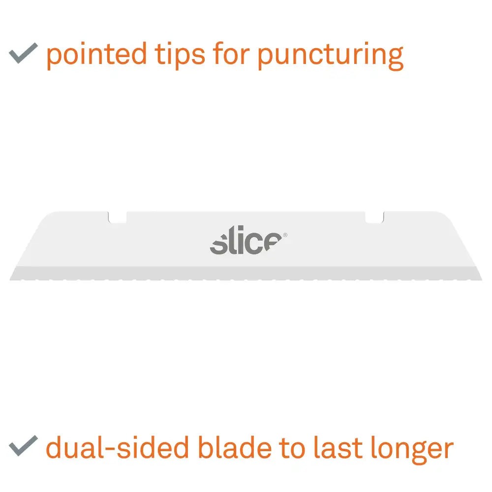 Slice industrial serrated blades advantages 