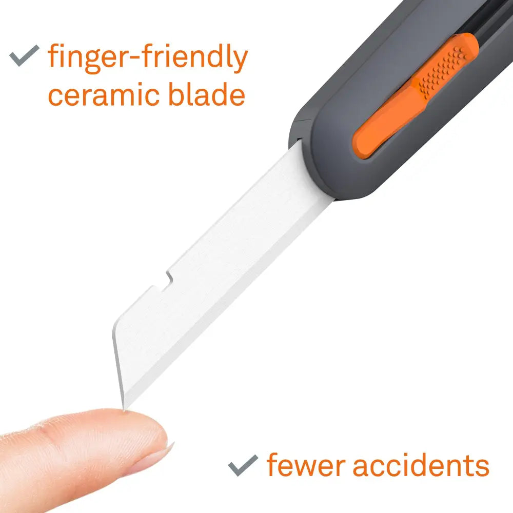 Slice manual industrial knife 10559 with finger