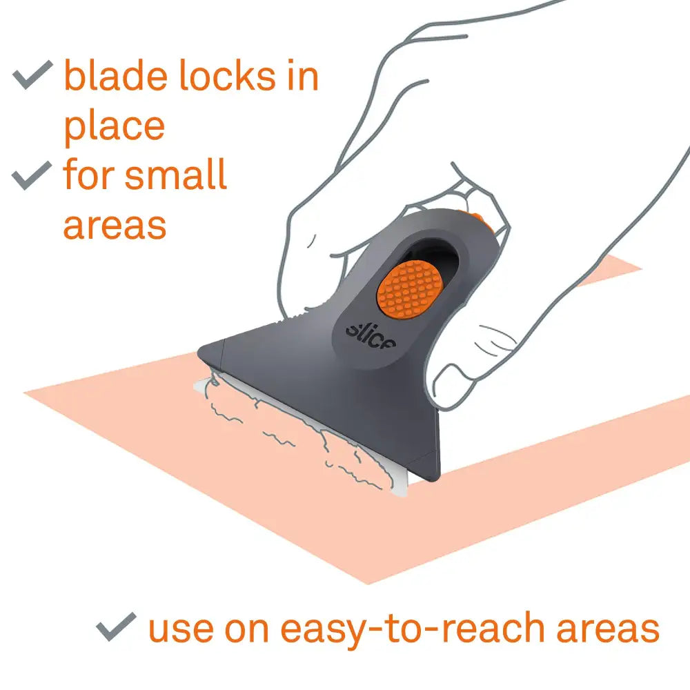 Slice manual mini scraper in action