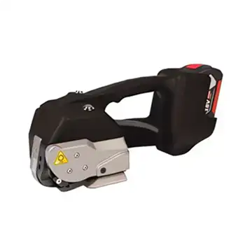 pallet banding and strapping friction weld tool