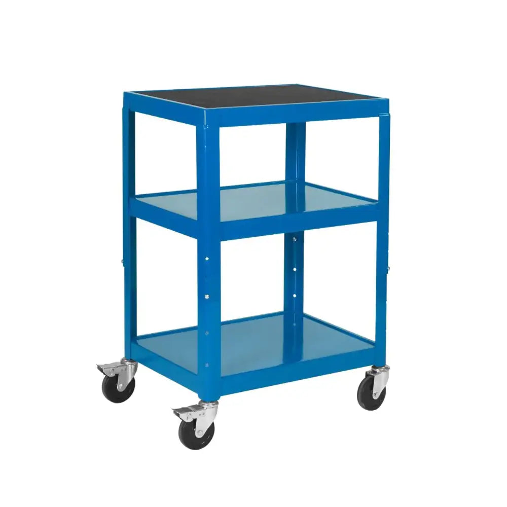Adjustable height trolleys