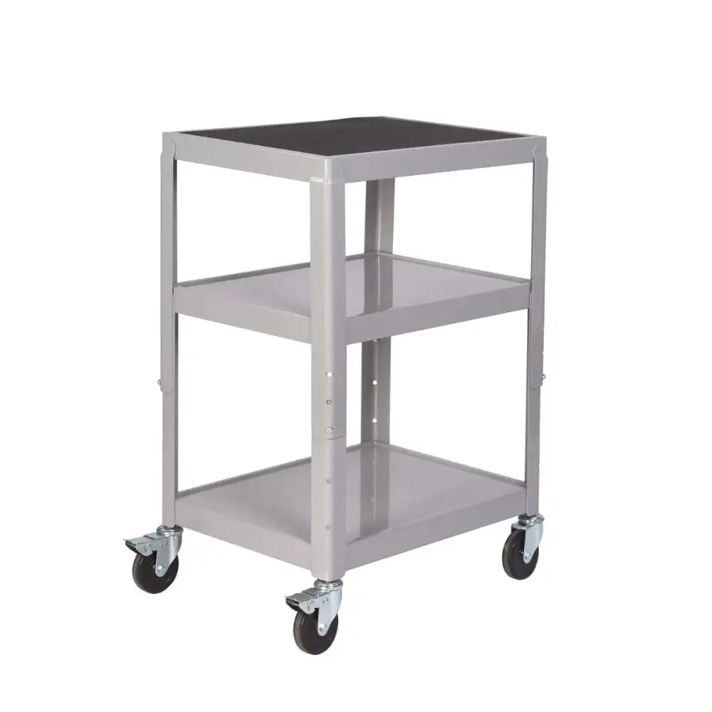 Adjustable height trolleys