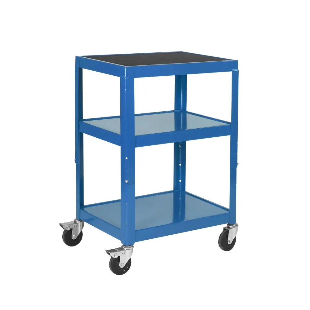 Adjustable height trolleys