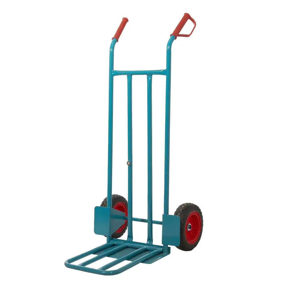 Apollo heavy duty sack truck with folding toe