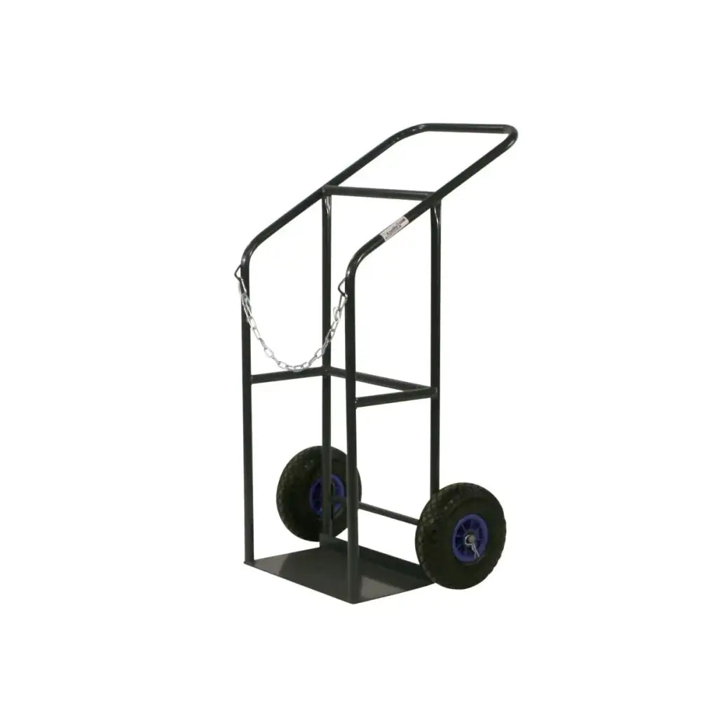 Apollo uk cylinder trolleys with solid rubber wheels