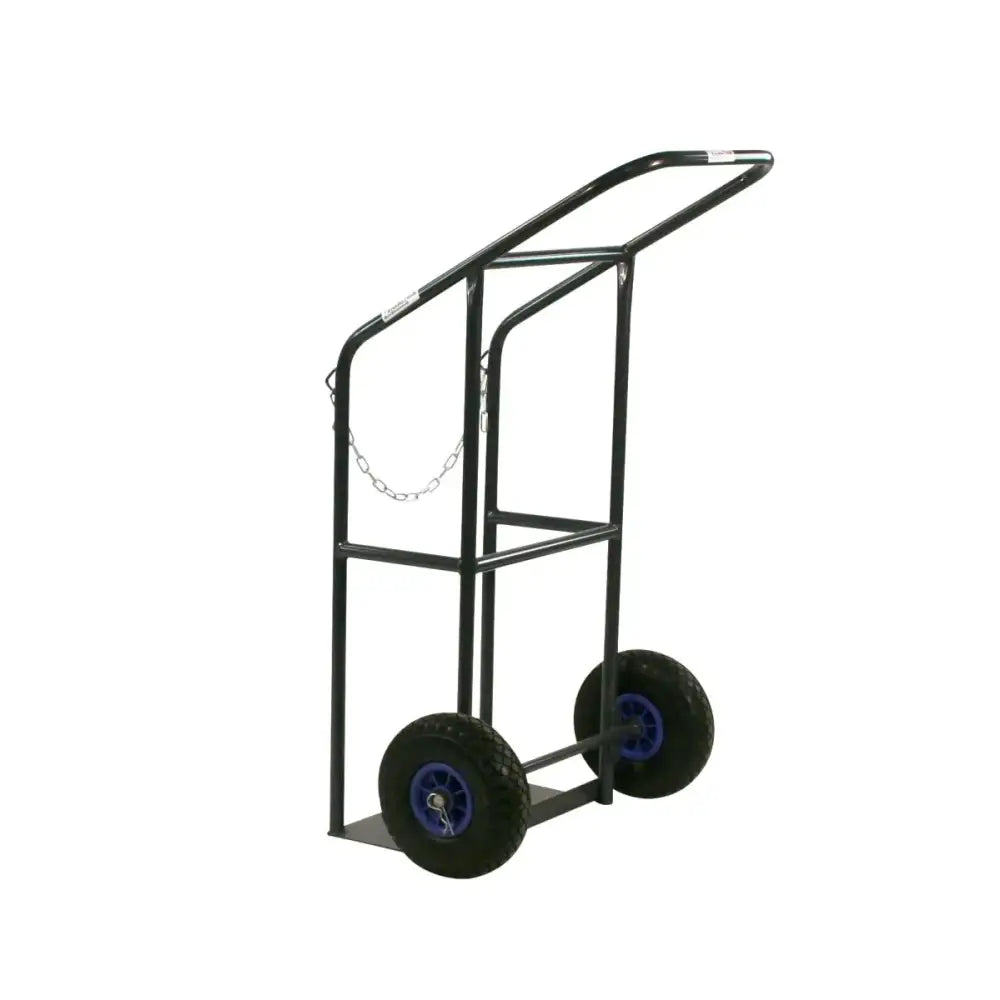 Apollo uk cylinder trolleys with solid rubber wheels