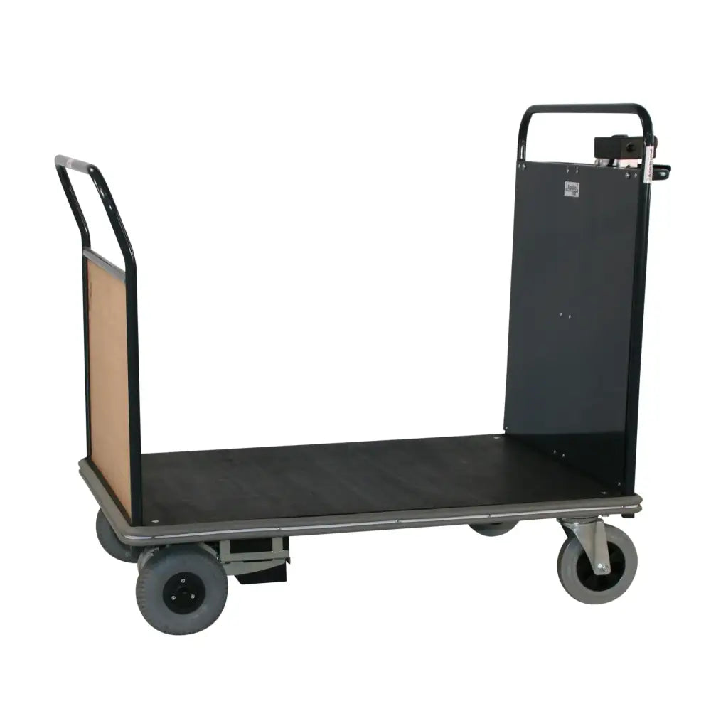 Apollo uk powered platform trucks - timber end & sides