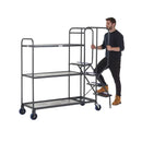 Apollo uk stepped picking trolleys