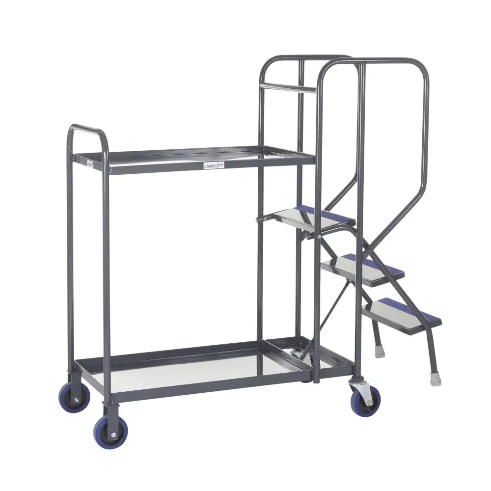 Apollo uk stepped picking trolleys