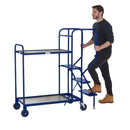 Apollo uk stepped picking trolleys