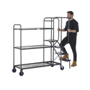 Apollo uk stepped picking trolleys