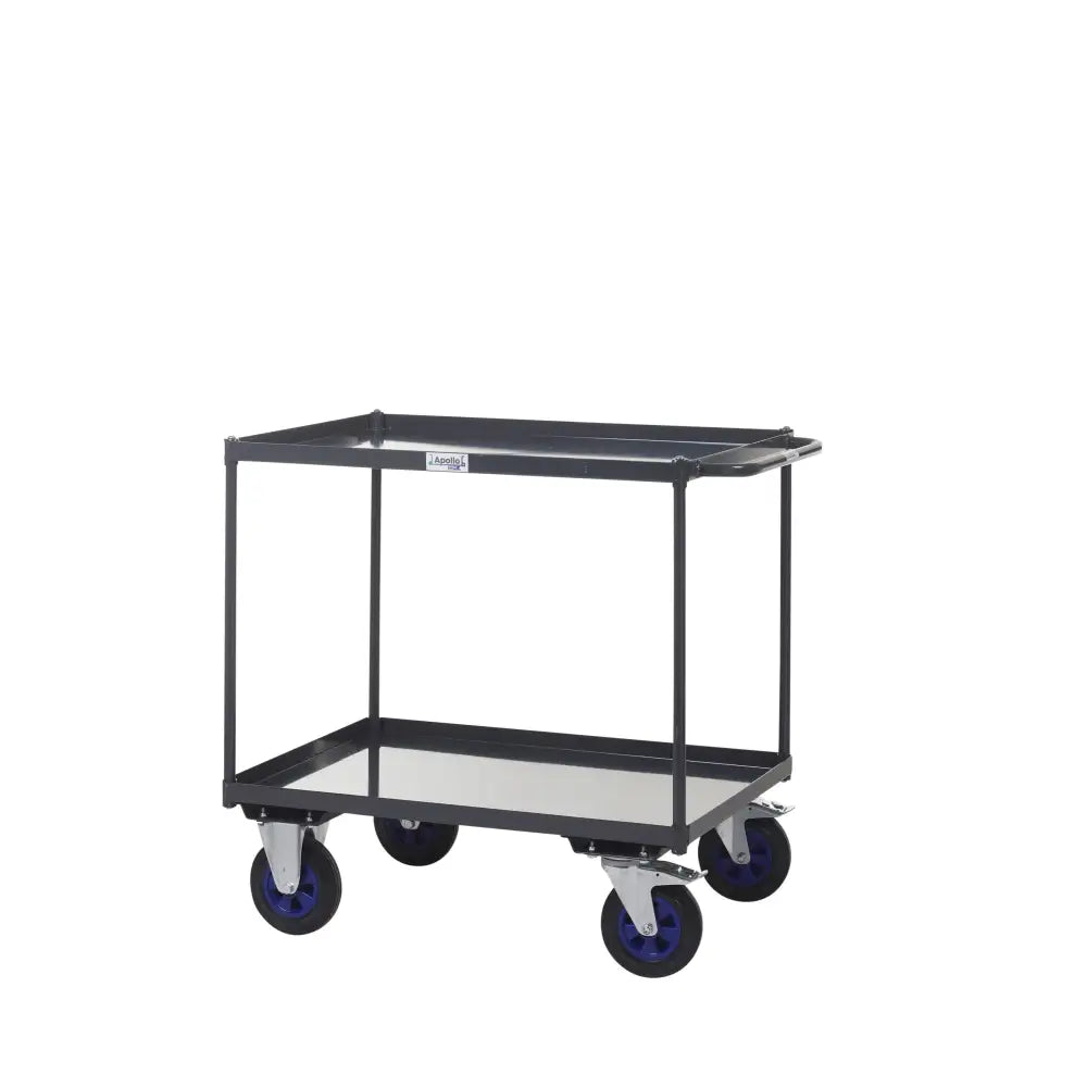 Apollo uk table top shelf trucks - steel shelves