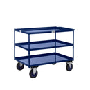 Apollo uk table top shelf trucks - steel shelves