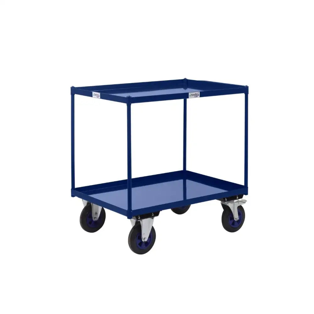 Apollo uk table top shelf trucks - steel shelves