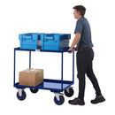 Apollo uk table top shelf trucks - steel shelves