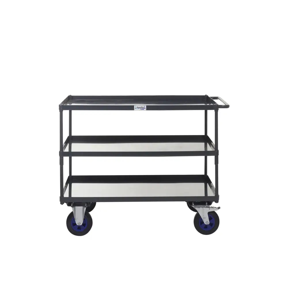 Apollo uk table top shelf trucks - steel shelves