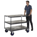 Apollo uk table top shelf trucks - timber shelves